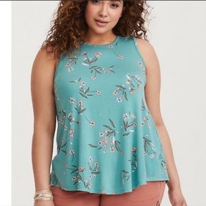 Long Floral Tank